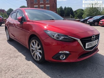 Location: Nottingham - 2015 MAZDA 3 SPORT NAV D 5 Door Hatchback REG: KR65OEV, Keys: No, MOT Expiry date: 18/07/2026, 2191 Diesel, 6 Speed Manual Diesel, Former Keepers: 4