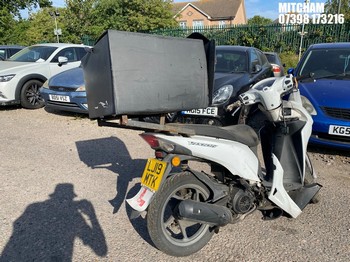 NOTE: ATF Registered Buyers ONLY - Location: Mitcham - 2019 HONDA NSC 110 MPDH Motorcycle REG: LJ19MTK, Keys: No, MOT Expiry date: 15/12/2025, 108 Petrol, automatic, Former Keepers: 6