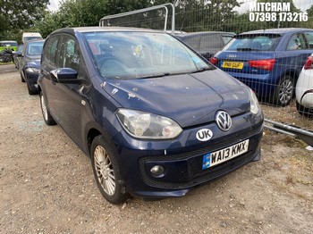 Location: Mitcham - 2013 VOLKSWAGEN HIGH UP 5 Door Hatchback REG: WA13KMX, Keys: No, MOT Expiry date: 16/04/2027, 999 Petrol, 5 Speed Manual Petrol, Former Keepers: 2