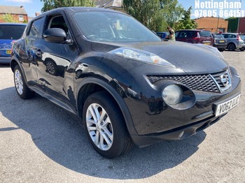 Location: Nottingham - 2012 NISSAN JUKE ACENTA SPORT DCI 5 Door Hatchback REG: VO62UJC, Keys: No, MOT Expiry date: 08/09/2026, 1461 Diesel, 6 Speed Manual Diesel, Former Keepers: 5