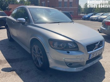 Location: Nottingham - 2008 VOLVO C30 SE SPORT 3 Door Hatchback REG: DF08EFE, Keys: No, MOT Expiry date: 31/03/2026, 1999 Petrol, 5 Speed Manual Petrol, Former Keepers: 6
