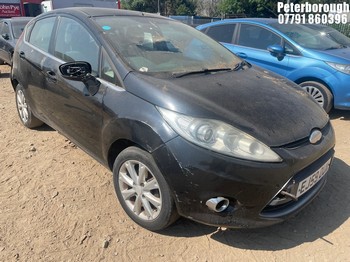 Location: Peterborough - 2010 FORD FIESTA ZETEC 96 5 Door Hatchback REG: EJ59OUN, Keys: No, MOT Expiry date: 27/03/2025, 1388 Petrol, 5 Speed Manual Petrol, Former Keepers: 3