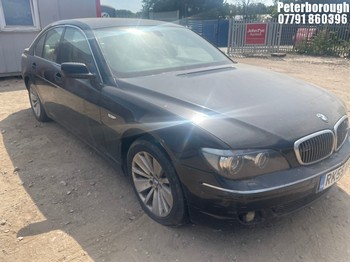 Location: Peterborough - 2006 BMW 730D SE AUTO 4 Door Saloon REG: RK55AAE, Keys: No, MOT Expiry date: 30/05/2025, 2993 Diesel, AUTO, Former Keepers: 5