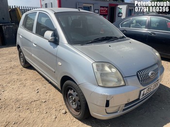 Location: Peterborough - 2005 KIA PICANTO LX AUTO 5 Door Hatchback REG: AJ55URR, Keys: No, MOT Expiry date: 14/07/2025, 1086 Petrol, 4 Speed Auto Petrol, Former Keepers: 4