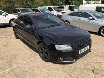 Location: Brentwood - 2010 AUDI A5 S LINE SP ED TFSI 211 Coupe REG: BD60LXC, Keys: No, MOT Expiry date: 14/03/2026, 1984 Petrol, 6 Speed Manual Petrol, Former Keepers: 7