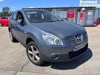 Location: Brentwood - 2009 NISSAN QASHQAI ACENTA DCI 5 Door Hatchback REG: WO59HBH, Keys: No, MOT Expiry date: 05/12/2025, 1461 Diesel, 6 Speed Manual Diesel, Former Keepers: 3