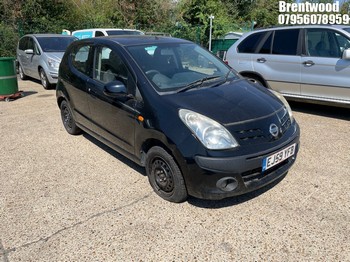 Location: Brentwood - 2010 NISSAN PIXO N-TEC 5 Door Hatchback REG: EJ59YFB, Keys: No, MOT Expiry date: 07/04/2026, 996 Petrol, 5 Speed Manual Petrol, Former Keepers: 1