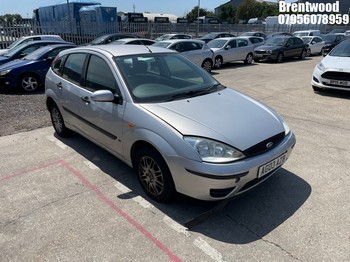 Location: Brentwood - 2003 FORD FOCUS LX 5 Door Hatchback REG: AG03AZB, Keys: No, MOT Expiry date: 17/09/2025, 1796 Petrol, 5 Speed Manual Petrol, Former Keepers: 5