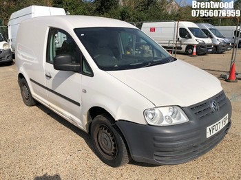 Location: Brentwood - 2007 VOLKSWAGEN CADDY 69PS SDI Car Derived Van REG: YF07YSP, Keys: No, MOT Expiry date: 27/07/2026, 1968 Diesel, 5 Speed Manual Diesel, Former Keepers: 6