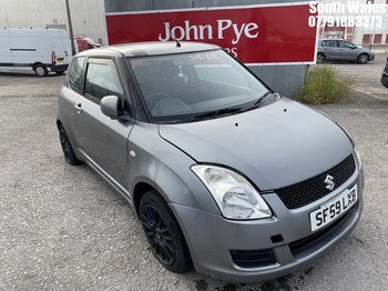 Location: South Wales - 2010 SUZUKI SWIFT GL 3DR 3 Door Hatchback REG: SF59LXB, Keys: No, MOT Expiry date: 22/03/2025, 1328 Petrol, 5 Speed Manual Petrol, Former Keepers: 8