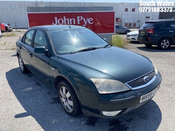 Location: South Wales - 2005 FORD MONDEO ZETEC TDCI 130 4 Door Saloon REG: HV55CTO, Keys: No, MOT Expiry date: 03/11/2025, 1998 Diesel, 6 Speed Manual Diesel, Former Keepers: 3
