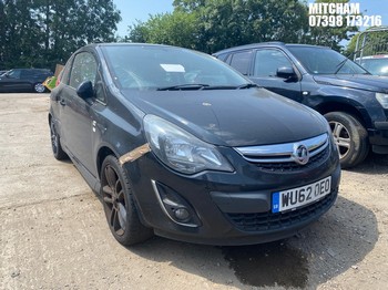 Location: Mitcham - 2012 VAUXHALL CORSA LIMITED EDITION 3 Door Hatchback REG: WU62OEO, Keys: No, MOT Expiry date: 22/09/2026, 1229 Petrol, 5 Speed Manual Petrol, Former Keepers: 4