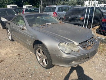 Location: Mitcham - 2003 MERCEDES SL500 AUTO Convertible REG: K30EJS, Keys: No, MOT Expiry date: 02/02/2023, 4966 Petrol, 5 Speed Auto Petrol, Former Keepers: 4