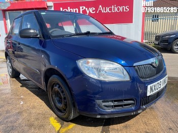 Location: Hull - 2009 SKODA FABIA 1 HTP 70 5 Door Hatchback REG: NX09VWO, Keys: No, MOT Expiry date: 26/05/2027, 1198 Petrol, 5 Speed Manual Petrol, Former Keepers: 5