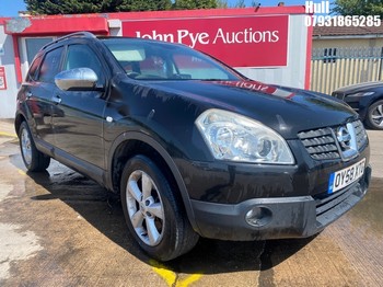 Location: Hull - 2008 NISSAN QASHQAI ACENTA+2 DCI4WD A 5 Door Hatchback REG: OY58XTG, Keys: No, MOT Expiry date: 06/03/2026, 1994 Diesel, Variable 1 Speed Auto Diesel, Former Keepers: 10