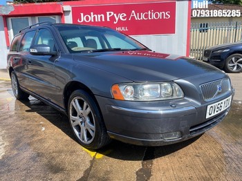Location: Hull - 2006 VOLVO V70 SE D5 AUTO Estate REG: OV56YDX, Keys: Required, MOT Expiry date: 18/05/2026, 2401 Diesel, 6 Speed Auto Diesel, Former Keepers: 11