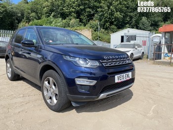 Location: Leeds - 2015 LAND ROVER DISCOVERY SPORT LUXURY HS ESTATE REG: VE15ENL, 1999cc DIESEL, 6 SPEED MANUAL DIESEL, Former Keepers: 4, Keys: No, MOT Expiry date: 21-12-2026