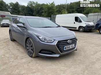 Location: Leeds - 2017 HYUNDAI I40 PREMIUM CRDI BLUE DRI 4 DOOR SALOON REG: WD66XGJ, 1685cc DIESEL, 6 SPEED MANUAL DIESEL, Former Keepers: 3, Keys: No, MOT: Expiry date09-08-2026