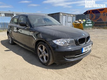 Location: Leeds - 2011 BMW 116I SPORT 5 Door Hatchback REG: YP11FWW, Keys: No, MOT Expiry date: 19-05-2025, 1995 Petrol, 6 Speed Manual Petrol, Former Keepers: 5