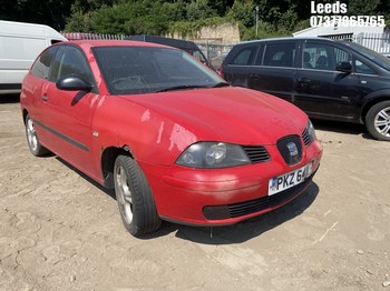 Location: Leeds - 2006 SEAT IBIZA 3 Door Hatchback REG: PKZ6411, Keys: No, MOT Expiry date: 16-11-2025, 1198 Petrol, 5 Speed Manual Petrol, Former Keepers: 7