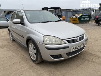 Location: Leeds - 2005 VAUXHALL CORSA SXI TWINPORT 5 Door Hatchback REG: FN05OTM, Keys: No, MOT Expiry date: 19-07-2025, 1229 Petrol, 5 Speed Manual Petrol, Former Keepers: 9