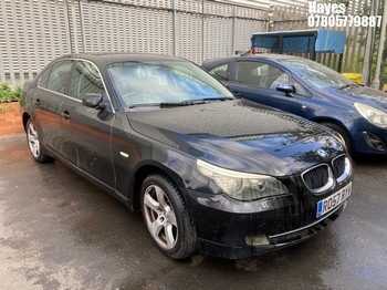 Location: Hayes - 2007 BMW 520D SE AUTO 4 Door Saloon REG: RO57RYV, Keys: No, MOT Expiry date: 28/04/2027, 1995 Diesel, 6 Speed Auto Diesel, Former Keepers: 8