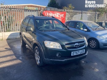 Location: Hayes - 2008 CHEVROLET CAPTIVA LT 7S VCDI A Estate REG: ET57LCO, Keys: No, MOT Expiry date: 28/09/2026, 1991 Diesel, 5 Speed Auto Diesel, Former Keepers: 4