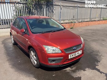 Location: Hayes - 2006 FORD FOCUS SPORT 5 Door Hatchback REG: EK56HLZ, Keys: No, MOT Expiry date: 09/06/2026, 1596 Petrol, 5 Speed Manual Petrol, Former Keepers: 4