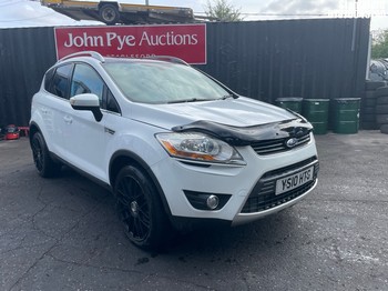 Location: Stapleford - 2010 FORD KUGA TITANIUM TDCI 163 Estate REG: YS10HTG, Keys: Yes, MOT Expiry date: 04/07/2026, 1997 Diesel, 6 Speed Manual Diesel, Former Keepers: 4