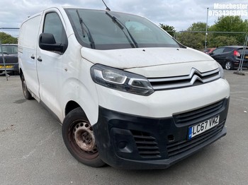 Location: Manchester - 2017 CITROEN DISPATCH 1400 EN-PRISE BH Panel Van REG: LC67VMZ, 1997cc Diesel, 6 Speed Manual Diesel, Former Keepers: 0, Keys: No, MOT Expiry date: 06/10/2026
