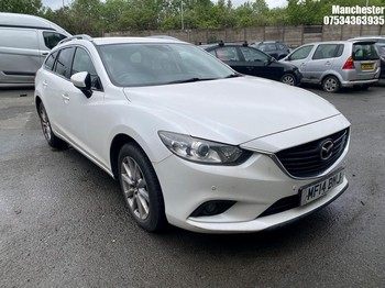 Location: Manchester - MAZDA 6 SE-L NAV D AUTO Estate REG: MF14BNJ, 2191cc Diesel, 6 Speed Auto Diesel, Former Keepers: 3, Keys: No, MOT Expiry date: 23/10/2026