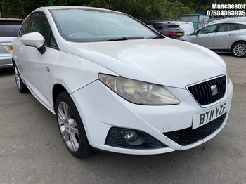 Location: Manchester - 2011 SEAT IBIZA SE COPA 3 Door Hatchback REG: BT11YZF, 1390 Petrol, 5 Speed Manual Petrol, Former Keepers: 8, Keys: No, MOT Expiry date: 23/04/2027
