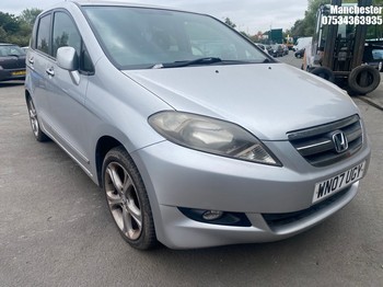 Location: Manchester - 2007 HONDA FR-V ES I-VTEC A 5 Door Hatchback REG: WN07UGY, 1799 Petrol, 5 Speed Auto Petrol, Former Keepers: 6, Keys: No, MOT Expiry date: 10/03/2026