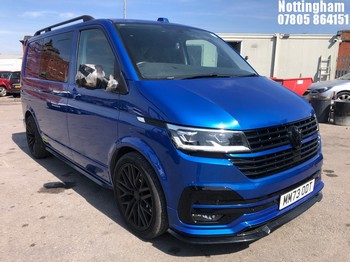 Location: Nottingham - 2023 VOLKSWAGEN TRANSPORTER T32 H-LINE TD Van With Side Windows REG: MM73ODT, 1968cc Diesel, 7 Speed S-Auto Diesel, Former Keepers: 1, Keys: Yes, MOT Expiry date: 16/11/2026
