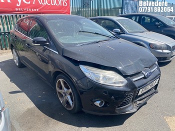 Location: Belvedere - 2012 FORD FOCUS TITANIUM X TURBO 5 Door Hatchback REG: EN12HLF, Keys: No, MOT Expiry date: 25/03/2026, 998 Petrol, 6 Speed Manual Petrol, Former Keepers: 3