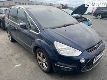 Location: Belvedere - 2012 FORD S-MAX TITANIUM TDCI 161 A MPV REG: BL61APZ, Keys: No, MOT Expiry date: 07/10/2025, 1997 Diesel, 6 Speed Auto Diesel, Former Keepers: 3