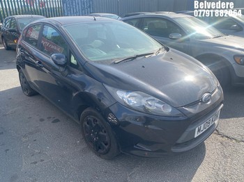 Location: Belvedere - 2009 FORD FIESTA STYLE PLUS 80 5 Door Hatchback REG: MJ09KDK, Keys: No, MOT Expiry date: 30/07/2026, 1242 Petrol, 5 Speed Manual Petrol, Former Keepers: 9