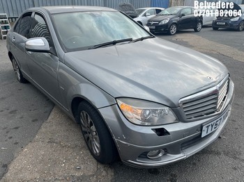 Location: Belvedere - 2007 MERCEDES C220 ELEGANCE CDI A 4 Door Saloon REG: TY57YOU, Keys: No, MOT Expiry date: 15.04.2027, 2148 Diesel, 5 Speed Auto Diesel, Former Keepers: 4