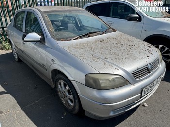 Location: Belvedere - 2004 VAUXHALL ASTRA ENJOY 16V 5 Door Hatchback REG: GV54JCO, Keys: No, MOT Expiry date: 05.03.2027, 1389 Petrol, 5 Speed Manual Petrol, Former Keepers: 7