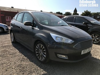 Location: Edinburgh - 2017 FORD C-MAX TITANIUM TURBO MPV REG: YY17LTU, Keys: No, MOT Expiry date: 08/01/2026, 999 Petrol, 6 Speed Manual Petrol, Former Keepers: 4