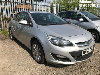 Location: Edinburgh - 2012 VAUXHALL ASTRA EXCLUSIV 113 5 Door Hatchback REG: BN62GZL, Keys: No, MOT Expiry date: 27/08/2025, 1598 Petrol, 5 Speed Manual Petrol, Former Keepers: 6