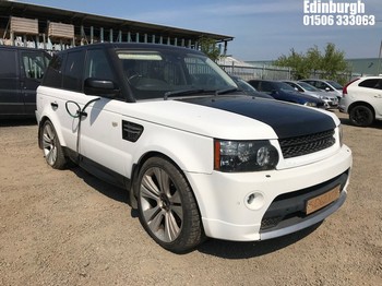 Location: Edinburgh - 2012 LAND ROVER R-ROVER SPORT HSE LUXURY Estate REG: SD62XTR, Keys: No, MOT Expiry date: 23/01/2027, 2993 Diesel, 6 Speed Auto Diesel, Former Keepers: 4