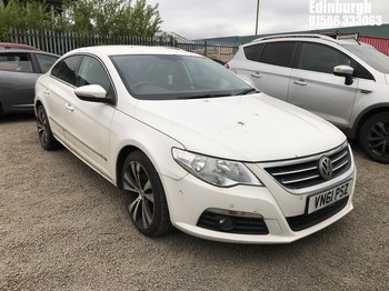 Location: Edinburgh - 2011 VOLKSWAGEN PASSAT GT CC TDI 140 BLUE Coupe REG: VN61PSZ, Keys: No, MOT Expiry date: 19/12/2025, 1968 Diesel, 6 Speed Manual Diesel, Former Keepers: 4