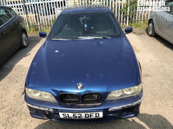 Location: Edinburgh - 2002 BMW 520 I SPORT EDITION 4 Door Saloon REG: SL52DFD, Keys: No, MOT Expiry date: 16/04/2027, 2171 Petrol,, Former Keepers: 7