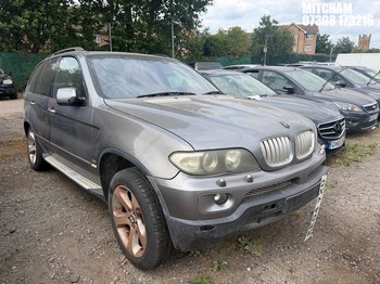 Location: Mitcham - 2004 BMW X5 SPORT AUTO Estate REG: KE04YXU, Keys: No, MOT Expiry date: 10/12/2025, 4398 Petrol, 6 Speed Auto Petrol, Former Keepers: 5