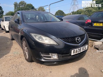 Location: Mitcham - 2008 MAZDA 6 TS2 4 Door Saloon REG: RA08XCL, Keys: No, MOT Expiry date: 14/05/2027, 1998 Petrol, 6 Speed Manual Petrol, Former Keepers: 3