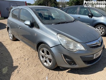 Location: Peterborough - 2011 VAUXHALL CORSA SXI AC 5 Door Hatchback REG: BN61OKD, Keys: No, MOT Expiry date: 13/05/2025, 1229 Petrol, 5 Speed Manual Petrol, Former Keepers: 6