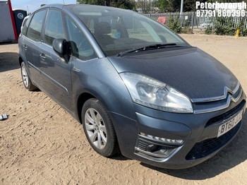 Location: Peterborough - 2010 CITROEN C4 PICASSO VTR+ HDI S-A MPV REG: BT60JJZ, Keys: No, MOT Expiry date: 30/07/2025, 1560 Diesel, 6 Speed Auto Diesel, Former Keepers: 7