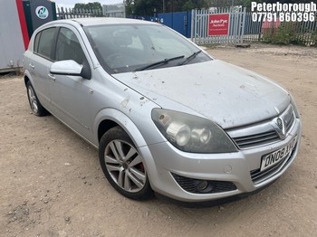 Location: Peterborough - 2008 VAUXHALL ASTRA SXI 5 Door Hatchback REG: DN08XVD, Keys: No, MOT Expiry date: 10/11/2025, 1598 Petrol, 5 Speed Manual Petrol, Former Keepers: 11