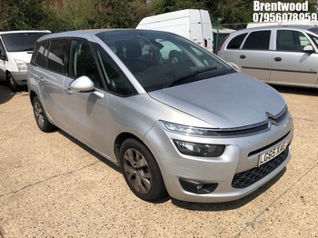 Location: Brentwood - 2015 CITROEN C4 GRD PICASSO VTR+ BLUEH MPV REG: LG65XAE, Keys: No, MOT Expiry date: 25/03/2027, 1560 Diesel, 6 Speed Auto Diesel, Former Keepers: 3